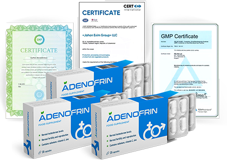 Adenofrin, cápsulas de origen vegetal para la próstata